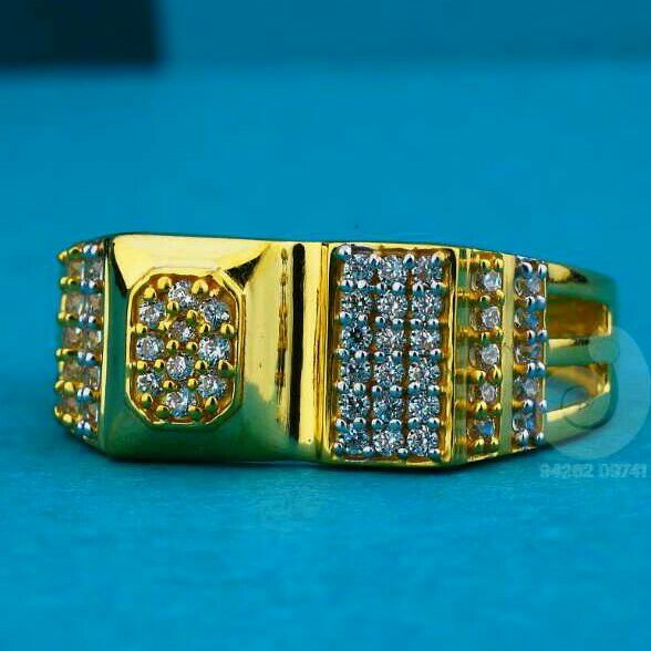 916 Gold Fancy Gents Were Ring