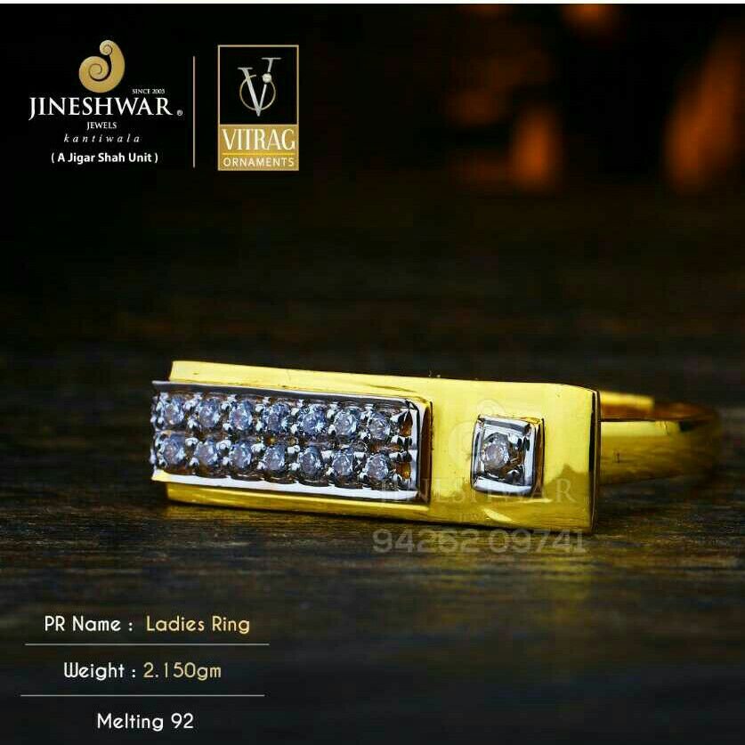 Fancy Cz Ladies Ring LRG -0001
