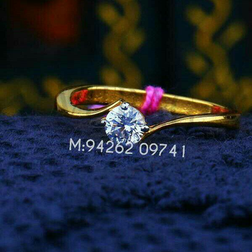 Singal Stone Fancy Ladies Ring LRG -0406
