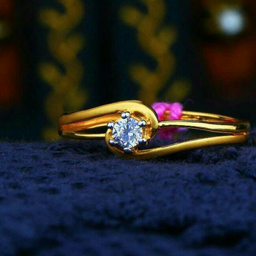 Singal Stone Attractive Ladies Ring LRG -0395