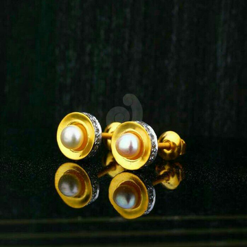 18ct Cz Gold Moti Tops