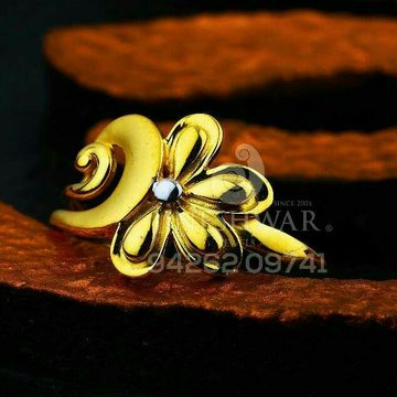 916 Exclusive Fancy Gold Ladies Ring LRG -0613