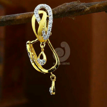 18ct Beutiful Cz Fancy Bali