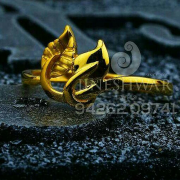 Exclusive Plain Gold Casting Ring LRG -0436