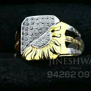 Exclusive Cz Gents Ring 916