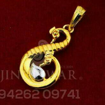 Gold exclusive  pendent