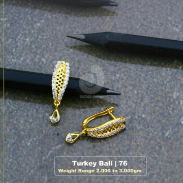 18ct Exclusive Cz Turkey's Bali