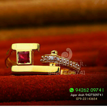 Color Stone Cz Ladies Ring LRG -0181