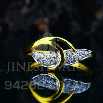 Designer Gold Cz ladies Ring LRG -0080