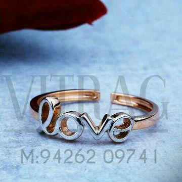 18kt Plain Casting Fancy Ladies Ring LRG -0716