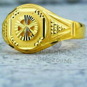 Casting Gold Gents Ring 916