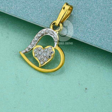 18ct Attractive Cz Pendant