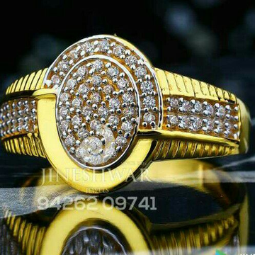 Exclusive Cz Gents Ring 916