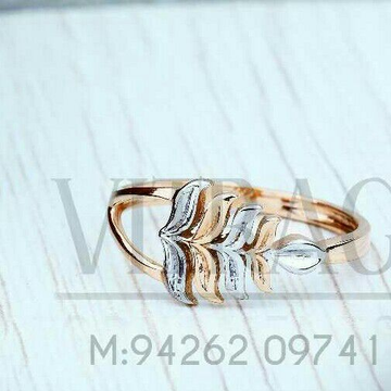 18kt Fancy Designer Rose Gold Ladies Ring LRG -079...