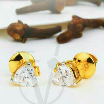 18Kt Gold Swarovski Solitaire Tops