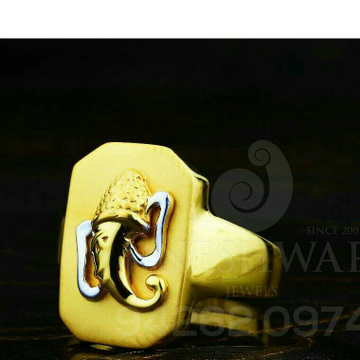 Dazzeld Gents Ring 22kt