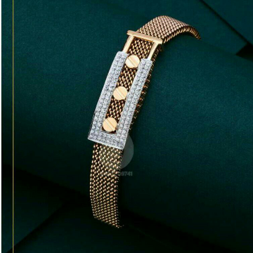 Rose gold gents kada