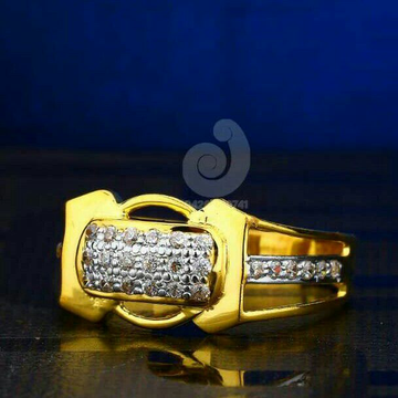 916 Work Were Cz Gents Ring