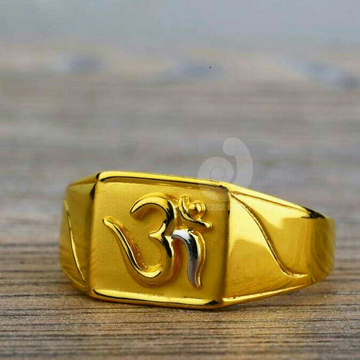 22ct Plain Casting Gents Ring