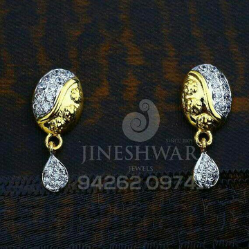 18kt Fancy Cz Gold Beby Tops ATG -0241