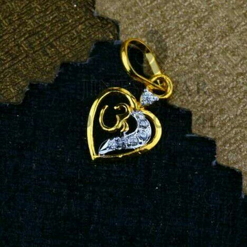 Heart Om Pendent