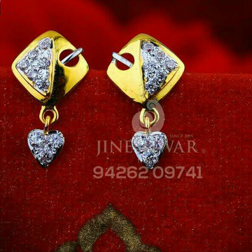 18kt Casual Were Cz Gold Beby Tops ATG -0476