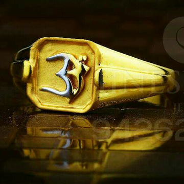 Om Fancy Gents Ring916