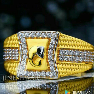 Wedding Special Cz Gents Ring 916