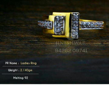 Fancy Cz Ladies Ring 916 LRG -0372