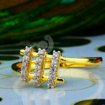 Simple cz fancy ladies ring lrg -0033