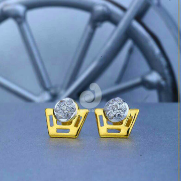 18ct Cz Gold Fancy Tops