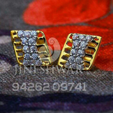 18kt Casual Were Cz Gold Ladies Tops ATG -0192