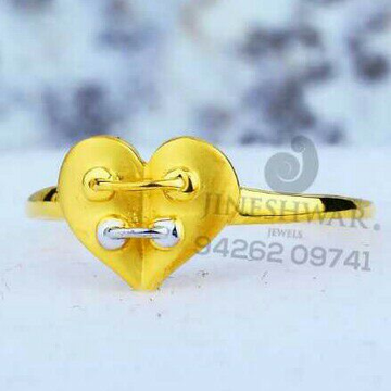 916 Heart Shape Plain Casting Ladies Ring LRG -053...