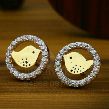 18kt Fancy Designer Gold Cz Beby Tops ATG -0030