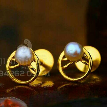 18kt Fancy Plain Moti Beby Tops ATG -0367