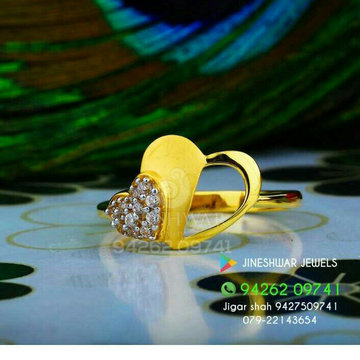 Heart Shape Fancy Ladies Ring LRG -0341