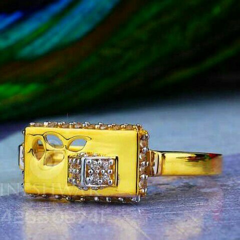 Designer Cz Fancy Ladies Ring LRG -0062