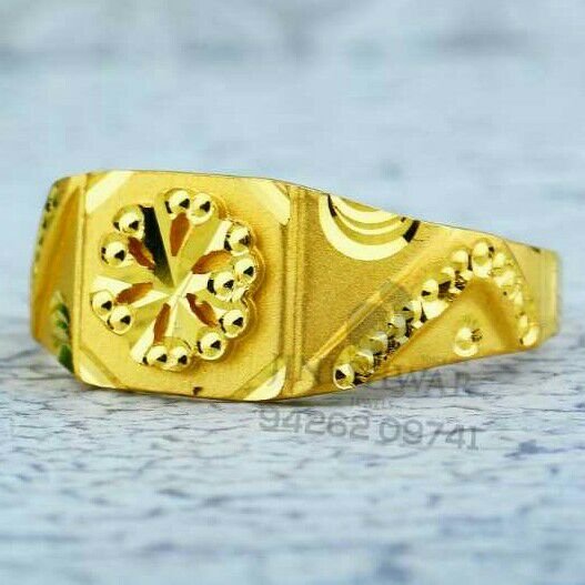 22kt Work Were Gents Ring