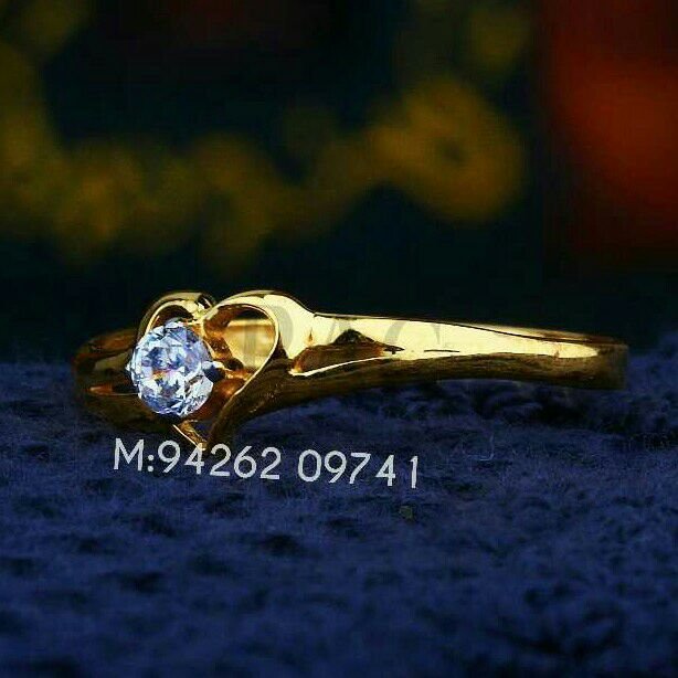 Solitar stone fancy ladies ring lrg -0390