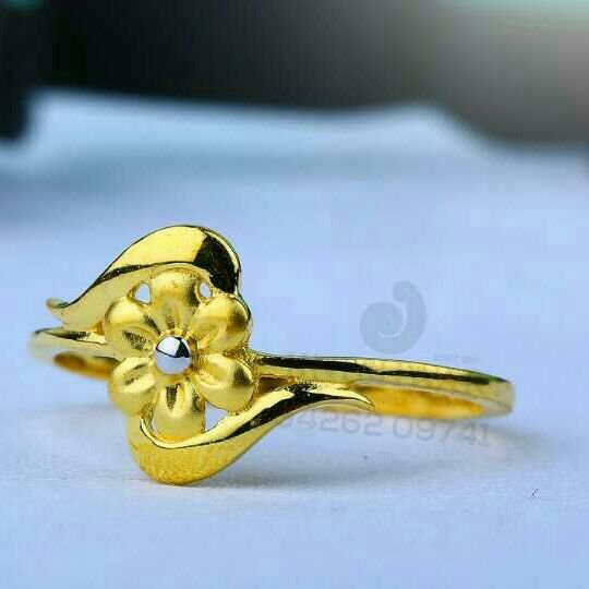 916 Fancy Flower Design Plain Casting Ladies Ring LRG -638