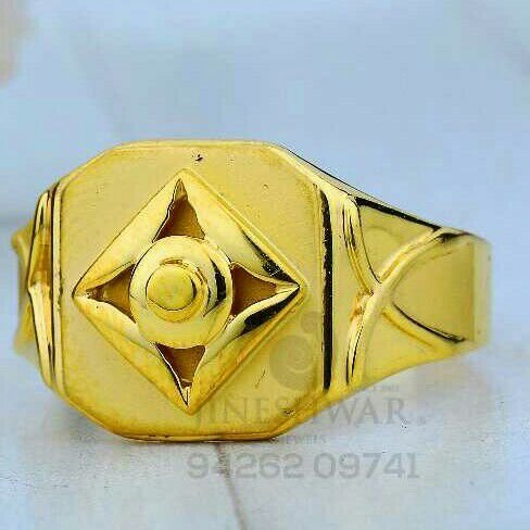 Designer Gents Ring 22kt