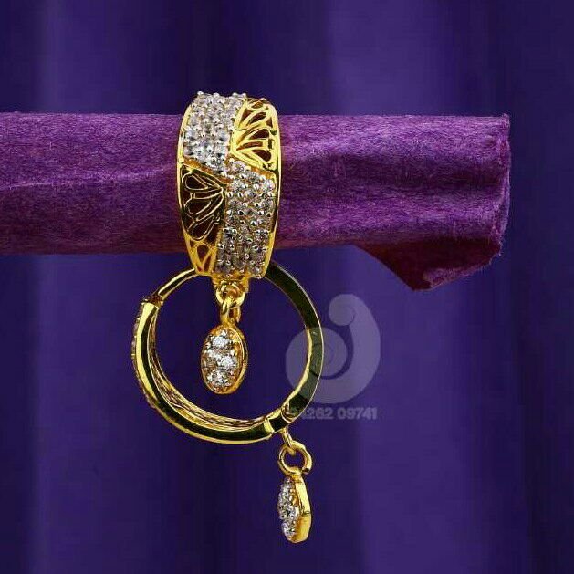 18ct Cz Fancy Bali