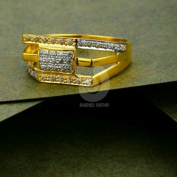 22ct Fancy Cz Gold Tops