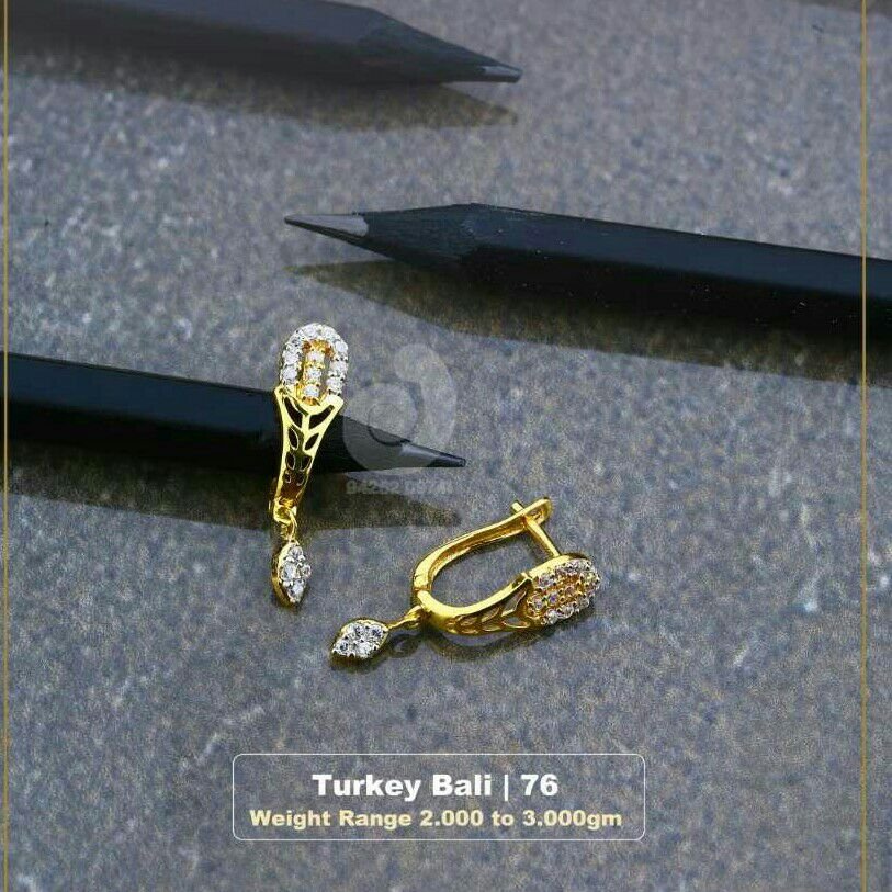 18ct Cz Fancy Turkey's Bali