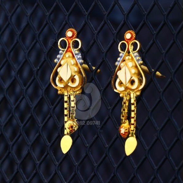 Fancy Plain Gold Butti