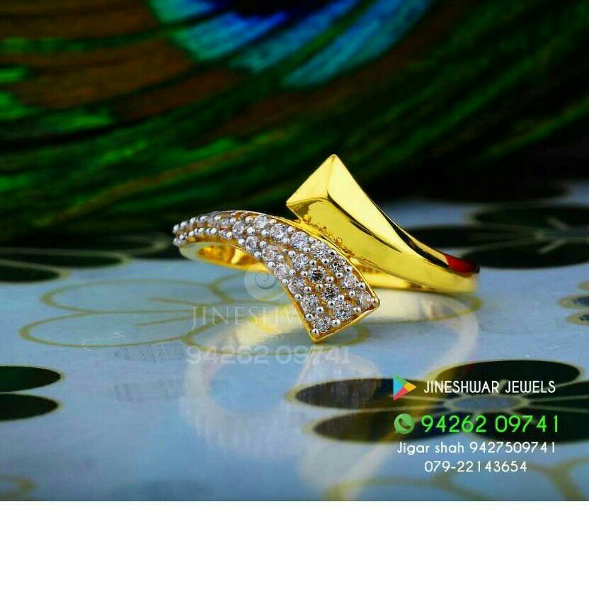Unique fancy cz ladies ring lrg -0350