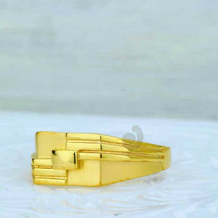 22ct Boys Were Plain Casting Ring