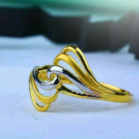 916 Fancy Plain Gold Casting Ladies Ring LRG -0657