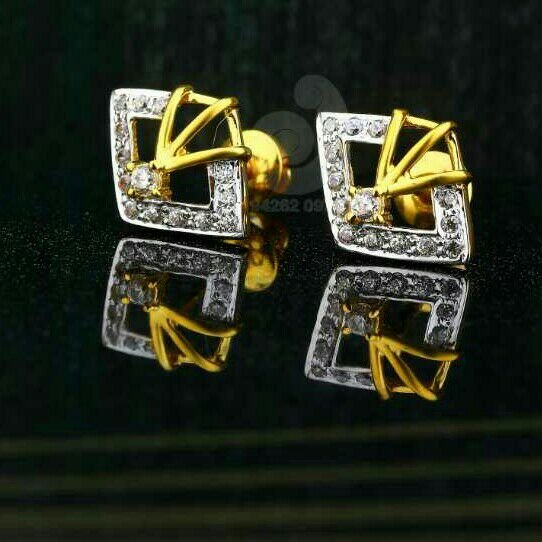 18ct Pricious Cz Gold Tops