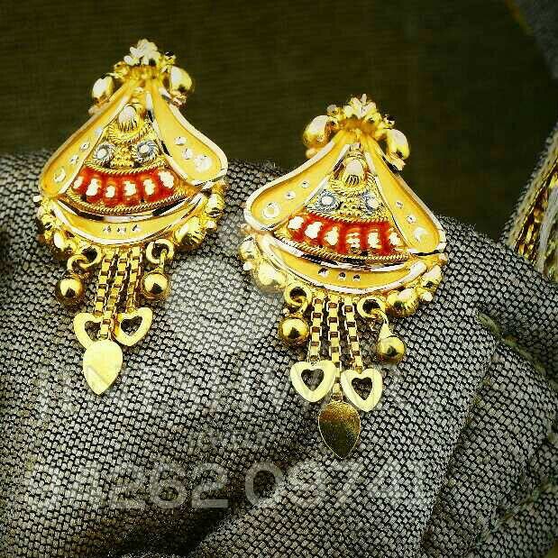 Fancy Plain Gold Kalkatti Butti